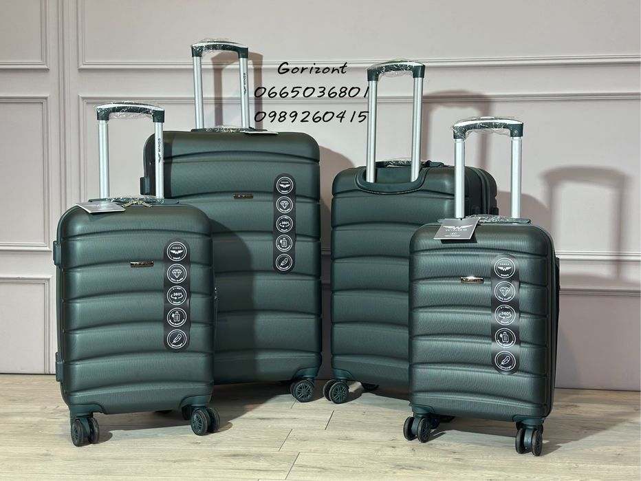 Чемодан валіза чемоданы сумка кейс Wings TD 160 Польша