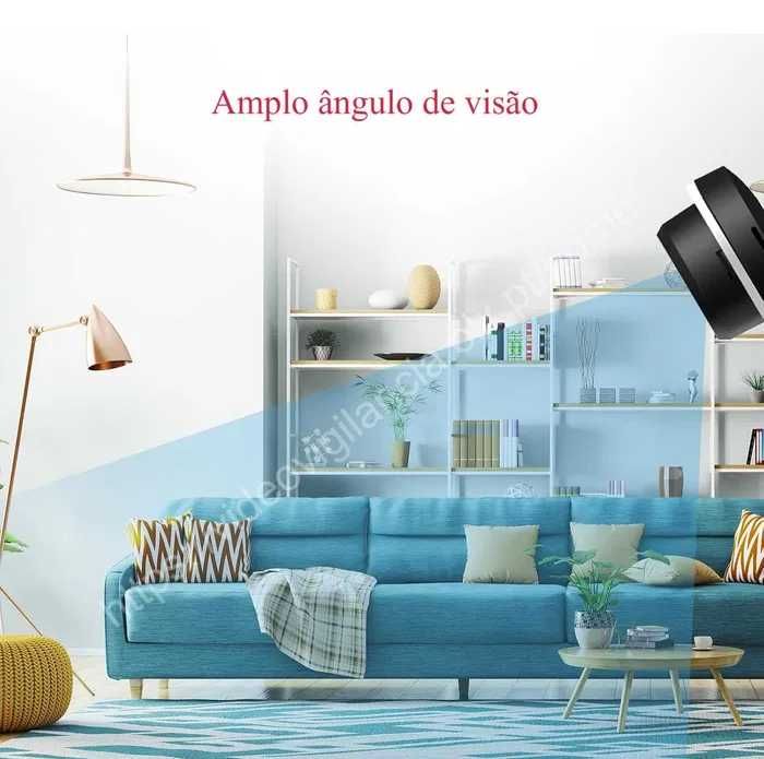 Câmara Vigilância Wi-Fi Full HD Interior Visão Noturna Alexa NOVA