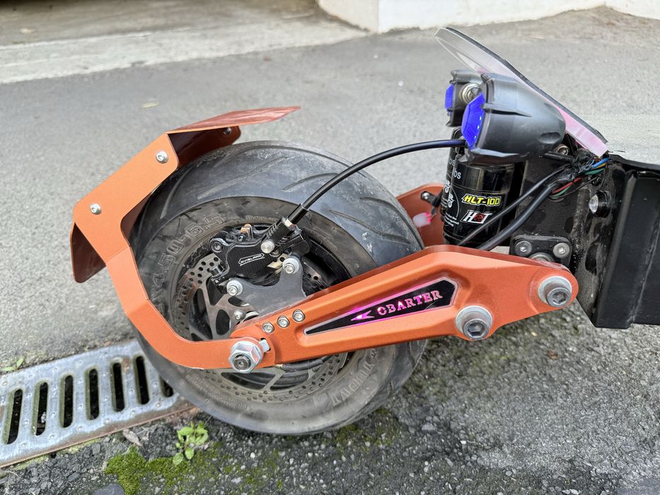 Електросамокат OBARTER D5 5000 Вт — 60–70 км/год, запас ходу до 100 км