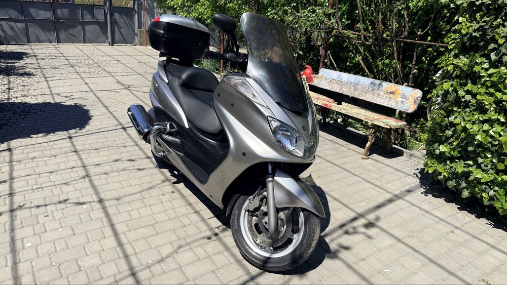 Yamaha Majesty 400 (2007) — Реальний пробіг, "чесний" опис та оригінальний кофр