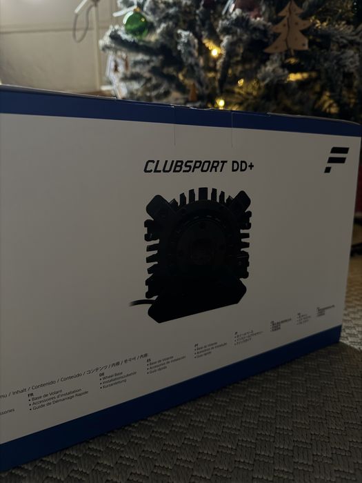 Base FANATEC DD+ 15nm PS5/PC NOVO CAIXA