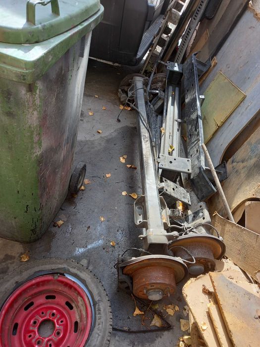 Eixo e mangas de eixo fiat ducato maxi jante 16