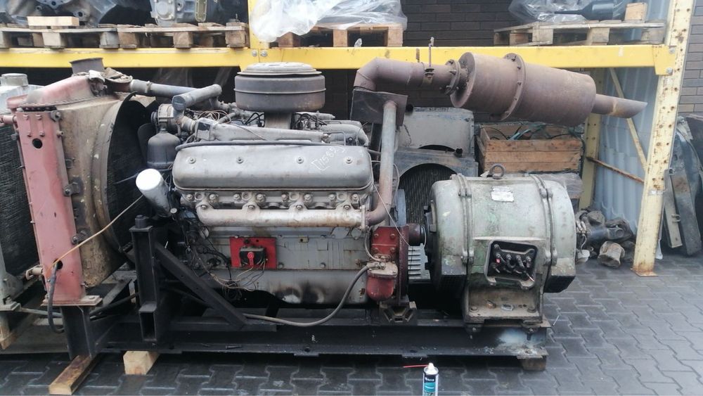 генератор 93,7кВа ЕСС5-93-4У2 під двигун ЯМЗ-238 на кран КРАЗ, ж/д