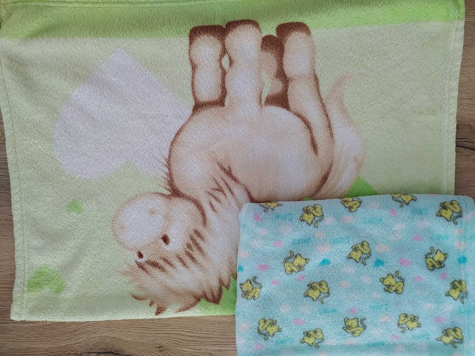 Kocyk niemowlęcy, pluszowy