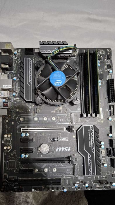 Kit Upgrade PC: Intel i5-7500 + MSI H270 PC MATE + 8GB DDR4