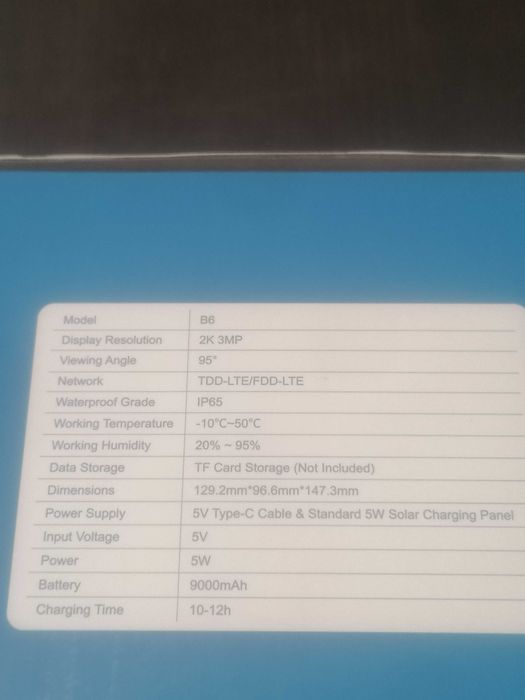 Câmara de segurança wireless para exterior
