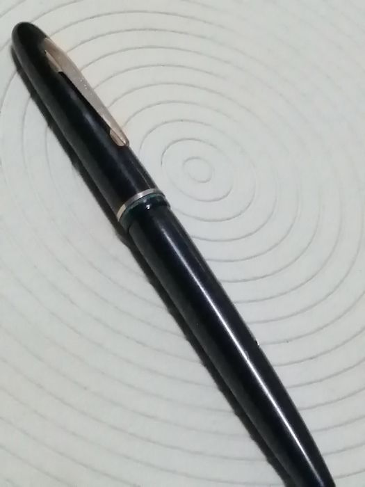 Caneta de tinta permanente vintage usada marca Eversharp