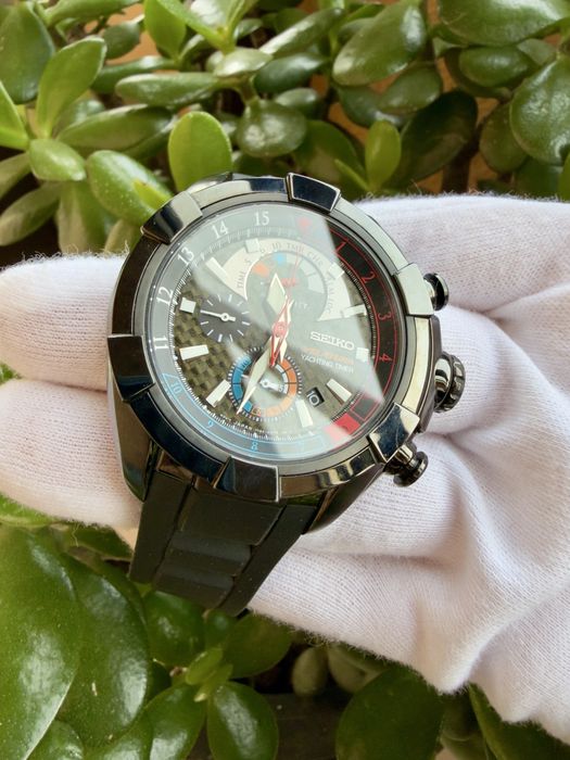 Seiko Velatura Yatching Timer Carbono