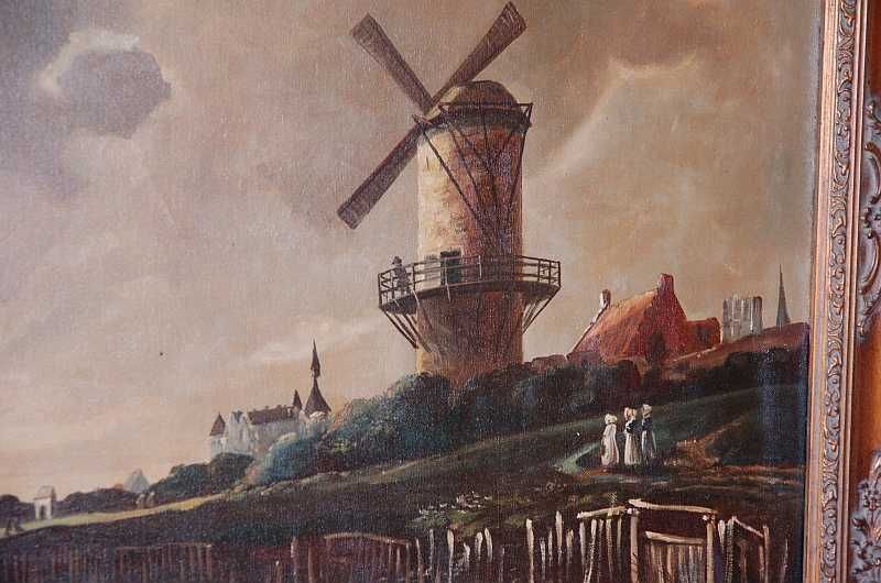 Piękny obraz olej na płótnie - Marynistyka - Sygn 100x80 - Rama GRATIS