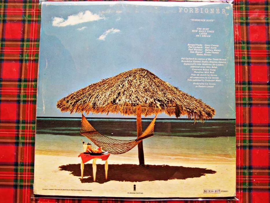 Cat Stevens - Foreigner Winyl German Press Island 1973r. Very Good +
