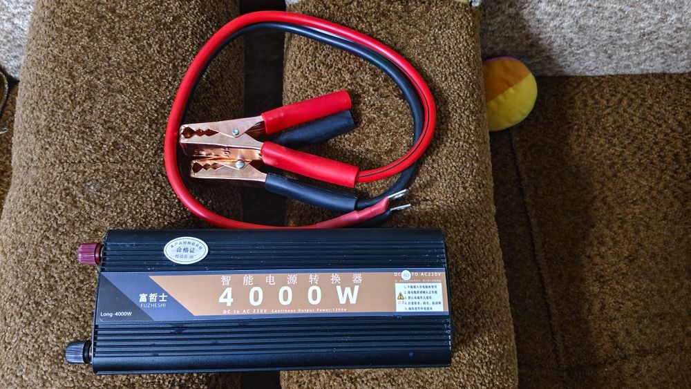 Інвертор 12-220в 4000w (1200w довготривала)