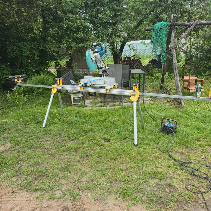 Ukośnica makita LS1216L stojaki dewalt tarcza 305mm