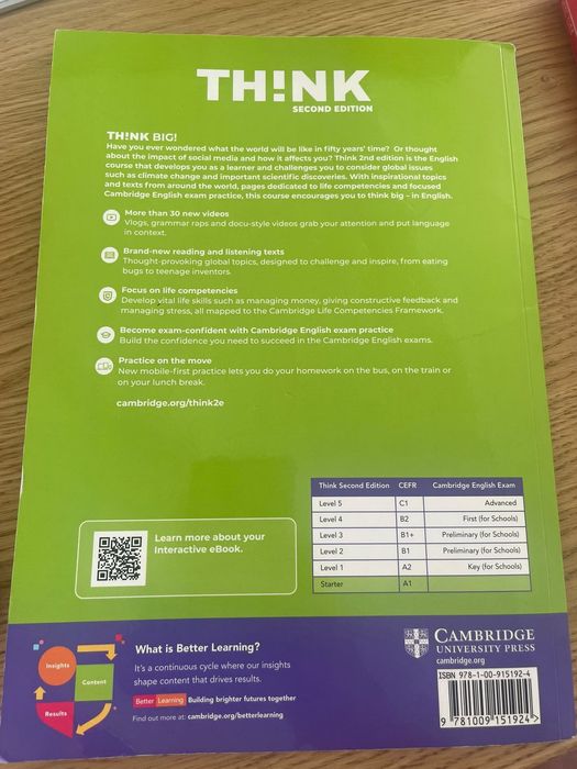 English book Cambridge A1
