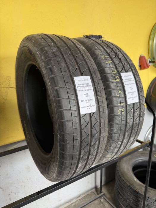 Opony letnie 215/60R17C 109/107T Bridgestone Duravis R660 Eco | 2023