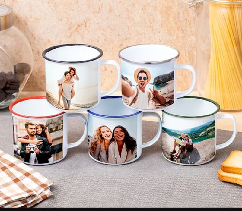 Caneca esmalte personalizada