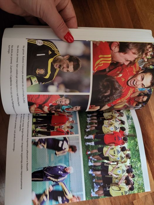 Książka piłkarska sportowa Sekrety La Roja 2012