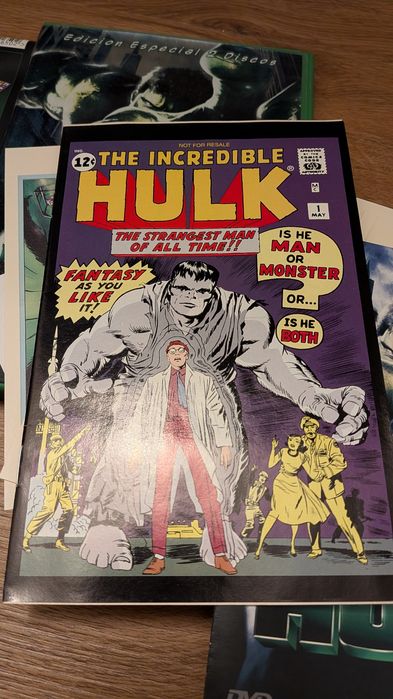 Hulk DVD edição especial colecionador Marvel