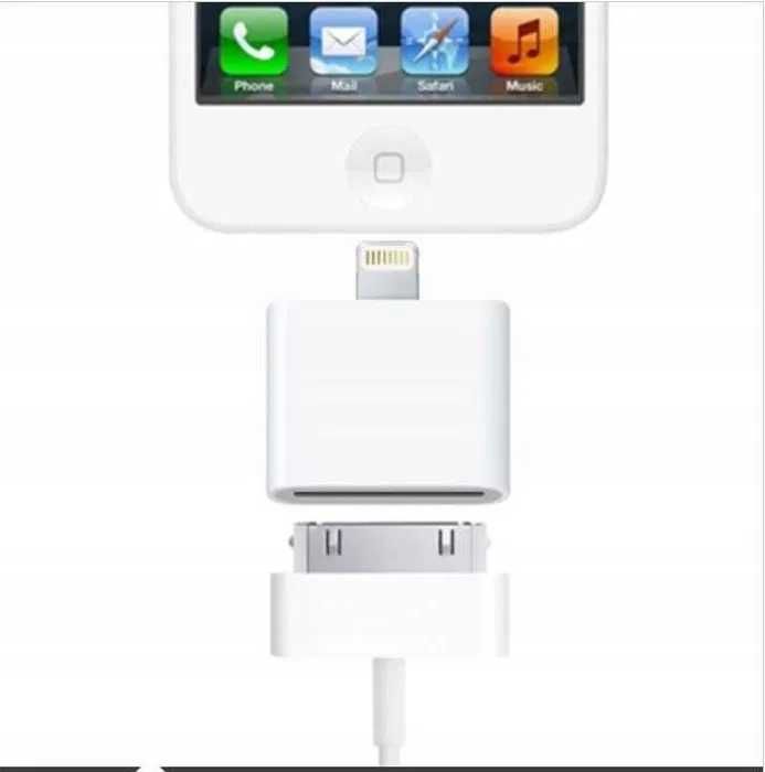Adapter Przejściówka Do APPLE iPhone 8 PIN 30 PIN TAB - 100 sztuk Nowe