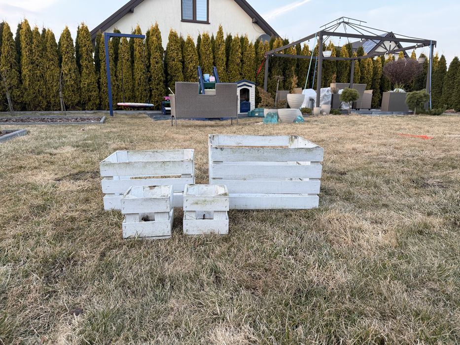 Drewniane skrzynki polecam