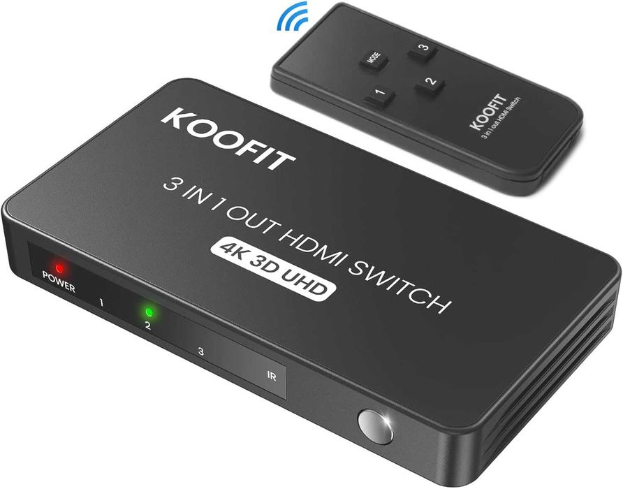 Комутатор HDMI 4K, Разветвитель HDMI, HDMI сплиттер