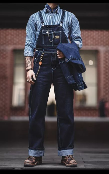 Комбінезон чоловічий джинсовий