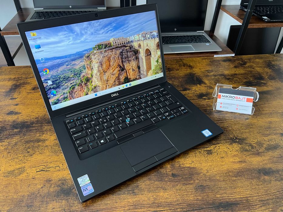 Laptop Dell Latitude 7490 i5-8250U (8-gen.) 8GB 256GB SSD 14" FHD IPS p.klaw LAN Windows 11 Professional
