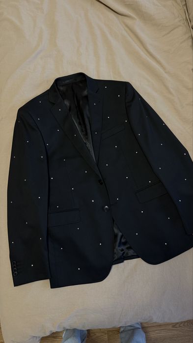 Дуже гарний вовняний піджак жакет з камінням від бренду Schild