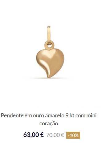 Coração de ouro igual