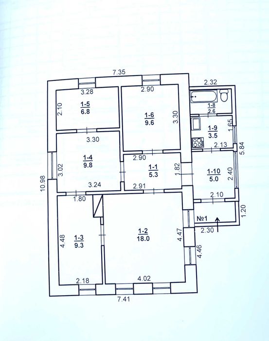 Продається 5 кімн. будинок 70м., ділянка 4 сот. Вул. Флотська, Соляні.