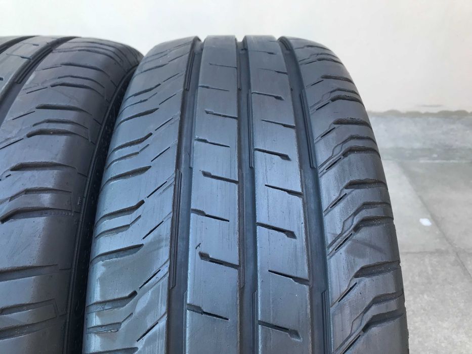 Opony 225/55/17C 225/55R17C Continental ContiVanContact 200 jak nowe 7mm