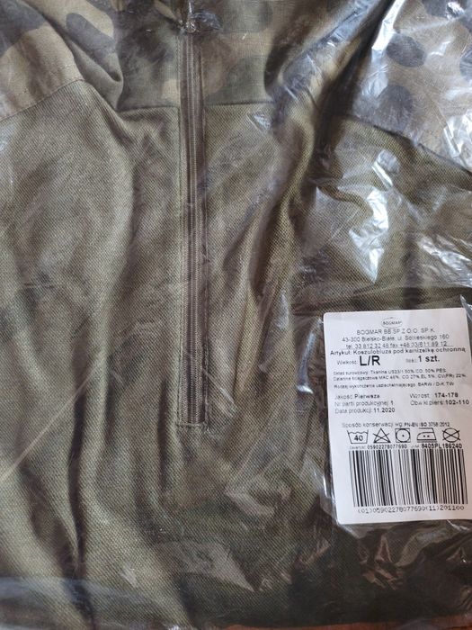 (Combat shirt) Koszulobluza pod kamizelkę ochronną M/R L/R