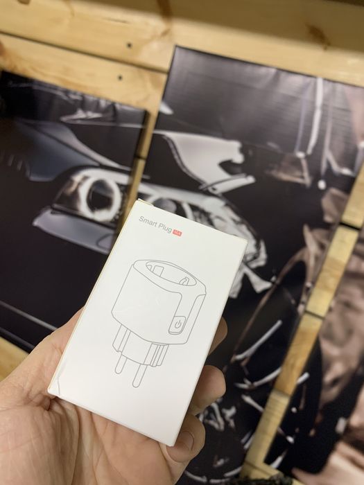 Топовая умная вай фай Wi-Fi розетка с енергометром White 16A