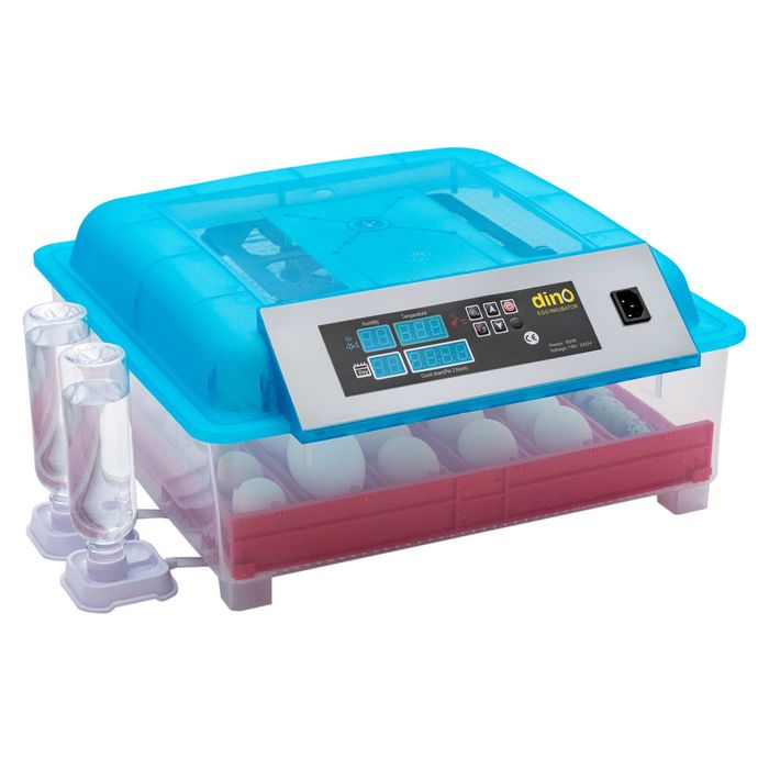 INKUBATOR Automatyczny DINO do 56 JAJ wylęgarka automat + MEGA ZESTAW