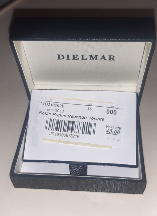 Botões de punho Volante Dielmar NOVO EM CAIXA