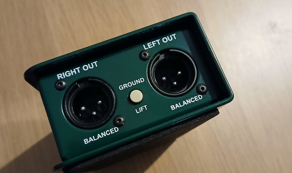 DI Passiva RADIAL JDI Stéreo práticamente nova!