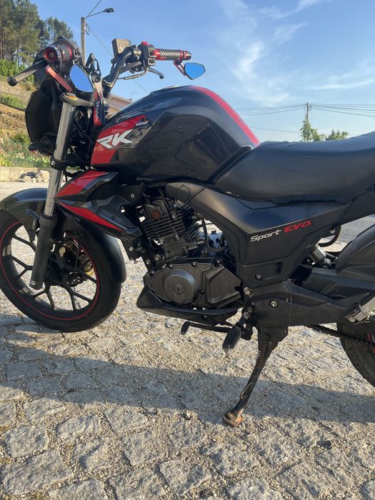 Vendo ou troco Keeway rks sports evo 125cc