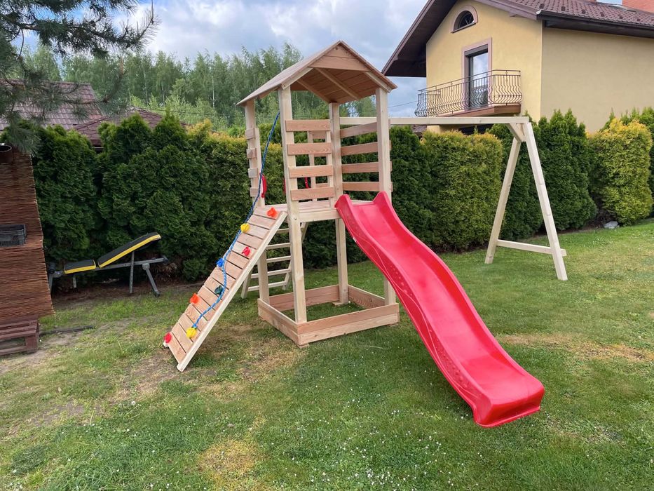 PROMOCJA!! Drewniany plac zabaw dla dzieci