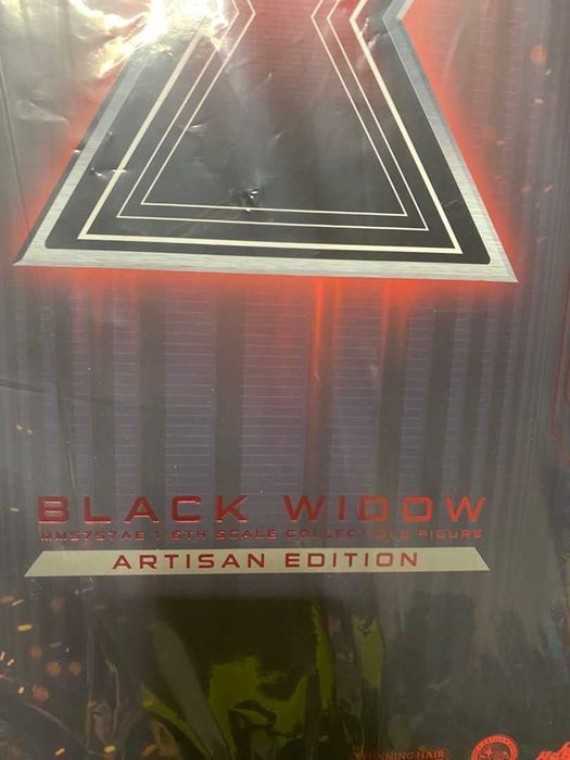 Figura Hot Toys Iron Man 2 Black Widow MMS757AE Artisan Edition