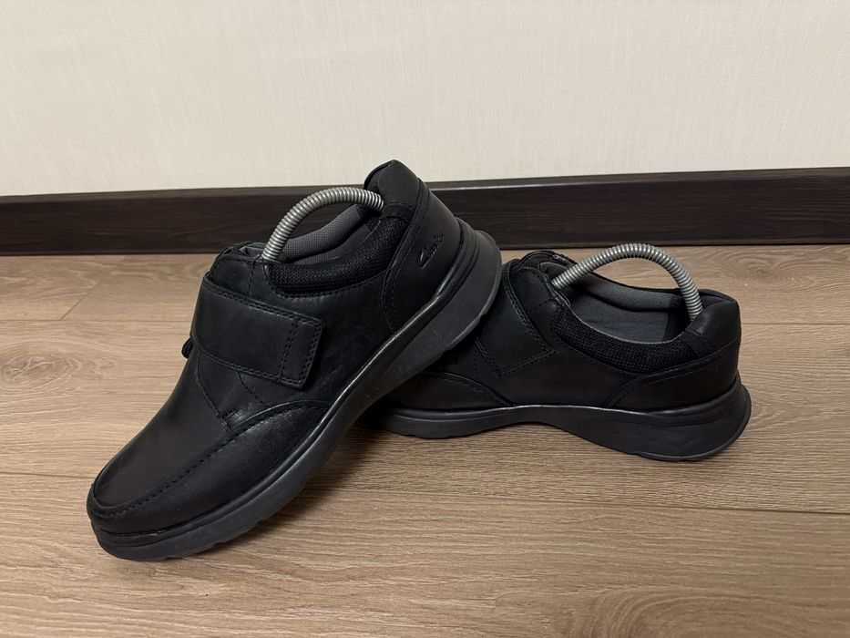 Туфлі на липучках clarks 43 розмір