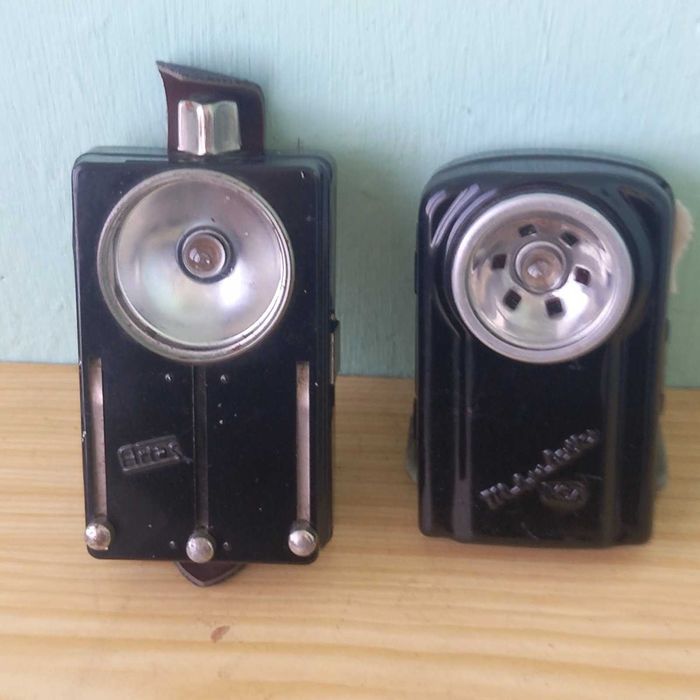 Фонарики сигнальные 3х и 2х цветные. ГДР. новые