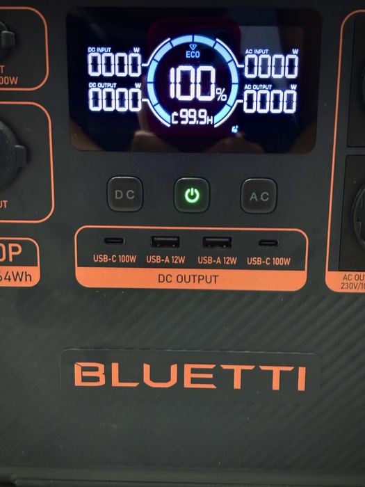 Зарядна стація Bluetti AC70p Офіційна на гарантіі