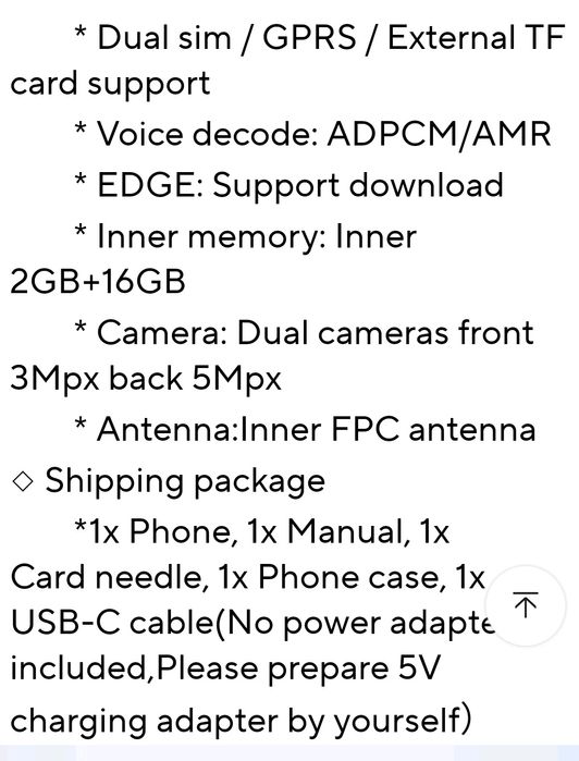 Мини смартфон SOYES XS24 андроид 9 память 2/16