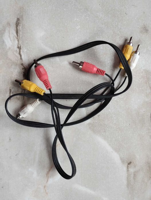 Кабель RCA (тюльпани) 3x3 — Аудіо-відео кабель RCA-RCA