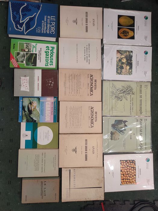 Lote livros Agricultura e Pecuária