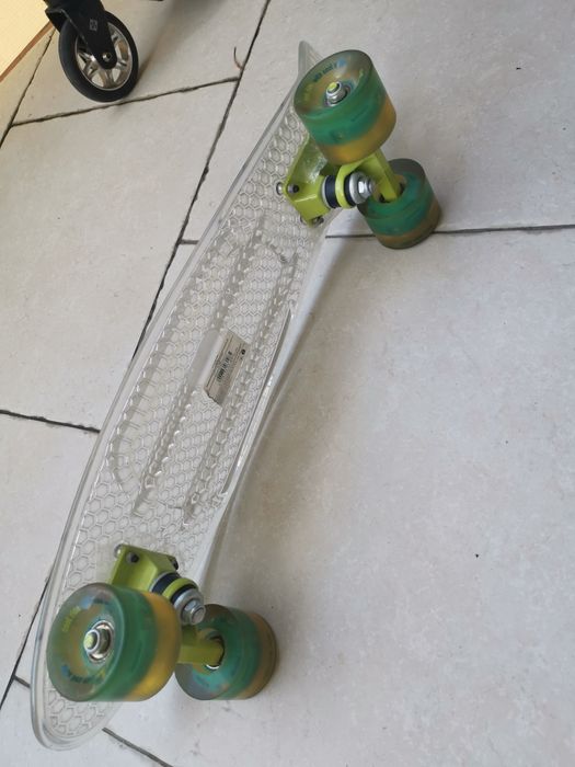 Deskorolka fiszka COOLSLIDE, koła LED