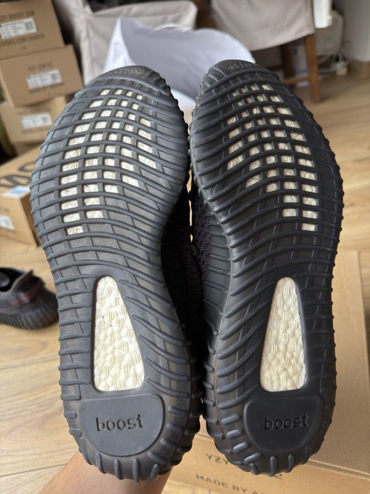 Adidas Yeezy Boost 350 V2 Black Non Reflective buty sneakersy czarne niskie 42 2/3