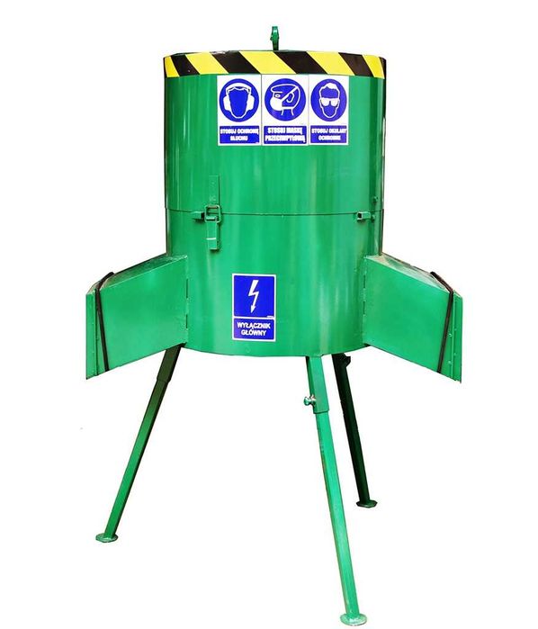 Rozdrabniacz kruszarka młynek do WEŁNY MINERALNEJ GĄBKI PIANKI TAPICER