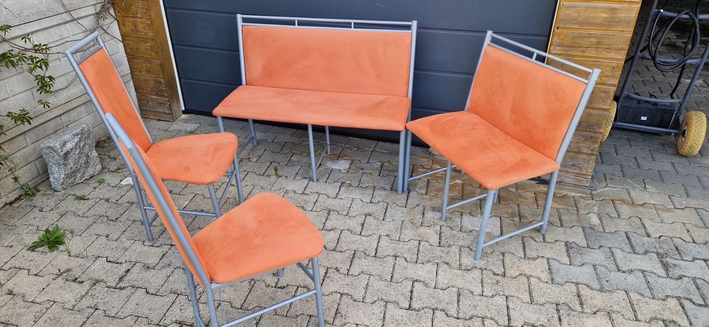Komplet mebli na taras ogród  używane stan  dobry