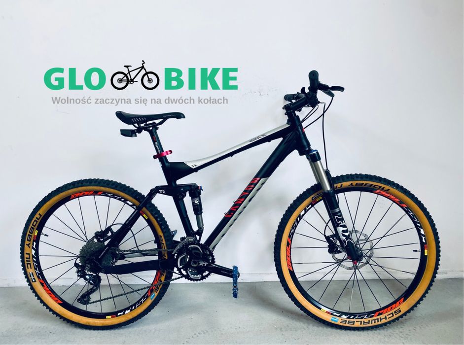 Rower Canyon Nerve AL F8 / FULL / FOX / MTB / Rozmiar M / Koła 26”