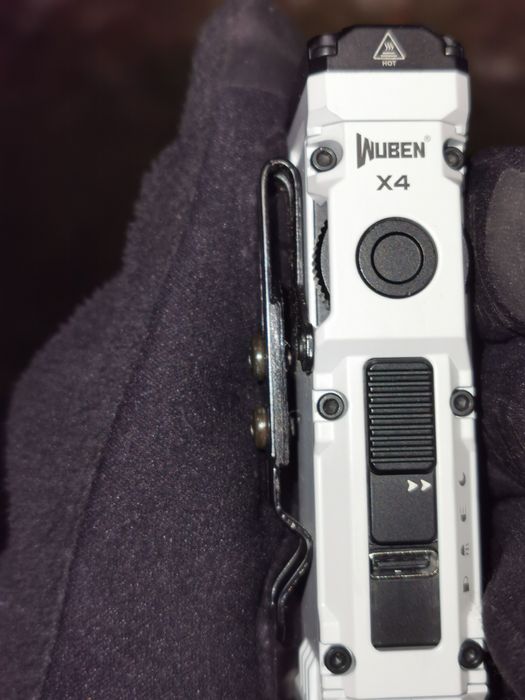 Крепление фонаря wuben x4  на руль велосипеда и на голову